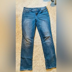 Inc denim straight leg jean